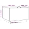 vidaXL Boîtes de rangement et couvercles 3pcs Blanc Bois massif de pin