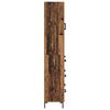 vidaXL Haut Armoire avec tiroir 2 pcs Bois ancien Bois d'ing&eacute;nierie