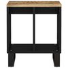 vidaXL Table d'appoint 40x31x46 cm Bois de manguier et d'ing&eacute;nierie