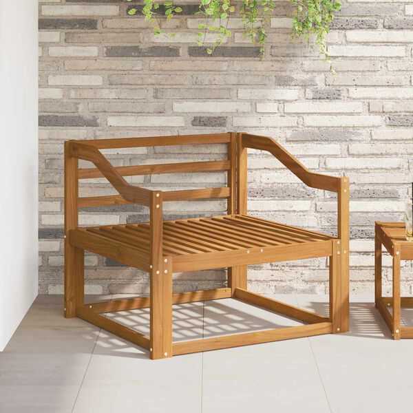 vidaXL Sofa de milieu ext&eacute;rieur Bois d'Acacia Massif Naturel