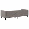vidaXL Lit de repos sans matelas taupe 80x200 cm tissu