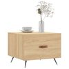 vidaXL Table basse Chêne sonoma 50x50x40 cm Bois d'ingénierie