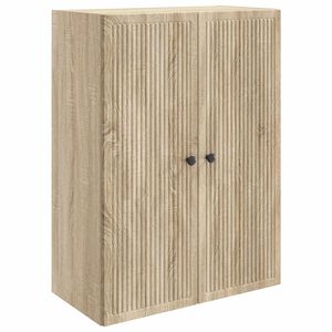 vidaXL Armoire Murale Ch&ecirc;ne Sonoma 66 x 34,5 x 90 cm Bois d'ing&eacute;nierie