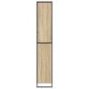 vidaXL Armoires Hautes 2 pcs Sonoma 79 x 36 x 200 cm Bois d'ing&eacute;nierie