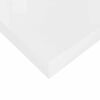 vidaXL &Eacute;tag&egrave;re murale flottante Blanc brillant 40x23x3,8 cm MDF