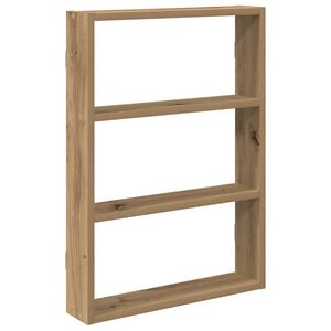 vidaXL &Eacute;tag&egrave;re murale ch&ecirc;ne artisanal 43x9x60 cm bois d'ing&eacute;nierie