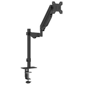 vidaXL Bras pour moniteur unique 27 pouces max ressort &agrave; gaz 10 kg