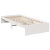 vidaXL Lit de jour sans matelas blanc 75x190 cm bois de pin massif