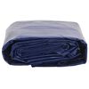 vidaXL B&acirc;che bleu 4x7 m 650 g/m&sup2;