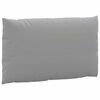 vidaXL Coussins de palette lot de 2 gris tissu oxford