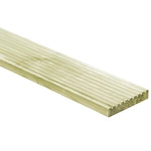 vidaXL Planche de terrasse 8 pc Impr&eacute;gn&eacute; vert 1,16 m&sup2;