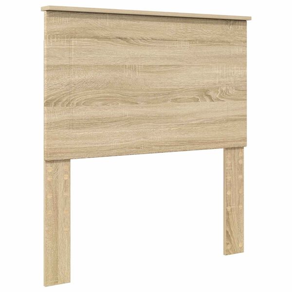 vidaXL T&ecirc;te de lit Ch&ecirc;ne Sonoma 100 cm Bois d&rsquo;ing&eacute;nierie