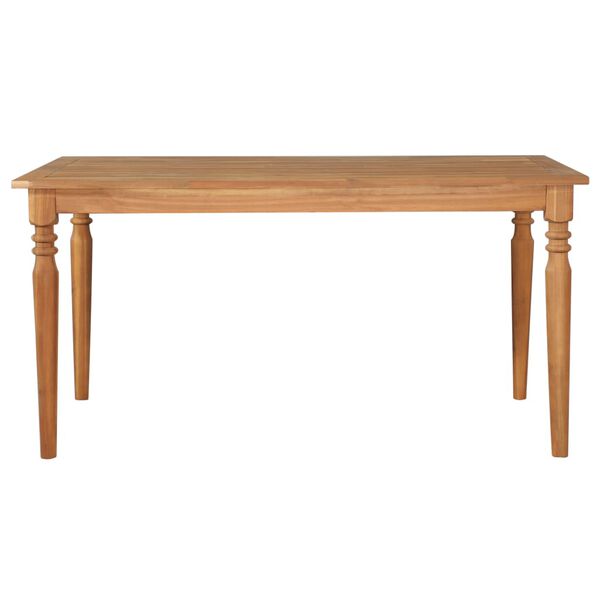 vidaXL Table de jardin 150x90x75 cm Bois d'acacia solide