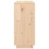 vidaXL Buffet 111x34x75 cm Bois massif de pin