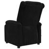 vidaXL Fauteuil électrique de massage Noir Velours