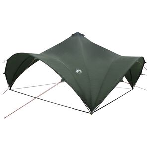 vidaXL Tente de f&ecirc;te Vert arm&eacute;e 500 x 500 x 352 cm Polyester et Acier