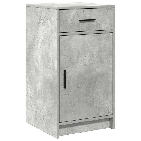vidaXL Buffet Gris b&eacute;ton 40 x 40.5 x 75 cm Bois d'ing&eacute;nierie