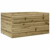 vidaXL Jardini&egrave;re 90x60x45,5 cm bois de pin impr&eacute;gn&eacute;