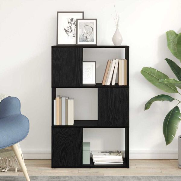 vidaXL Ensemble meuble TV Noir 60 x 24 x 94,5 cm Bois d'ing&eacute;nierie