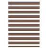 vidaXL Store z&egrave;bre marron 95x100 cm largeur du tissu 90,9 cm polyester