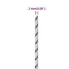 vidaXL Corde de bateau Blanc 2 mm 100 m Polypropyl&egrave;ne