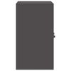 vidaXL Armoire de rangement Noir 60 x 40 x 70 cm Acier