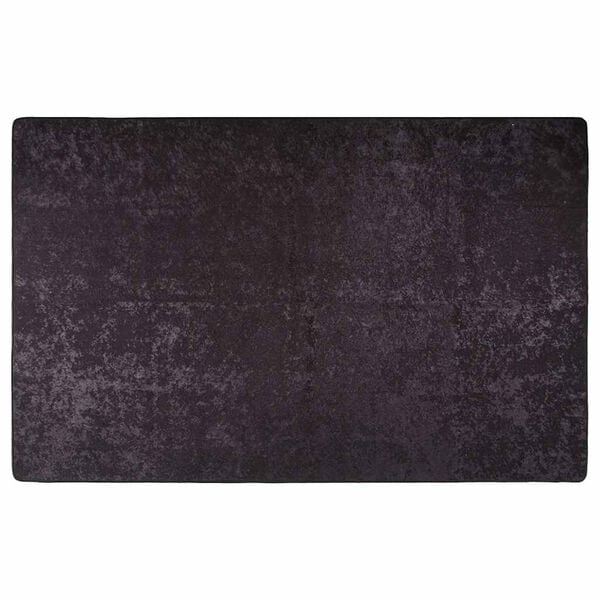 vidaXL Tapis lavable 80x150 cm Anthracite