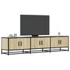 vidaXL Meuble TV chêne sonoma 180x35x41 cm bois d'ingénierie