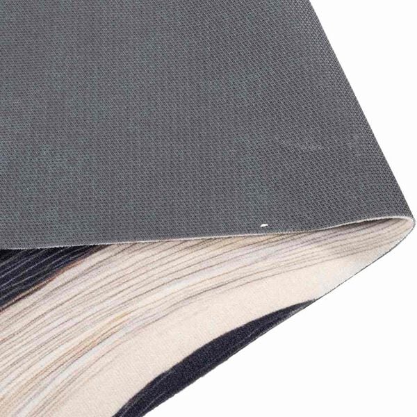 vidaXL Tapis de Cuisine Noir 180 x 60 cm Velours