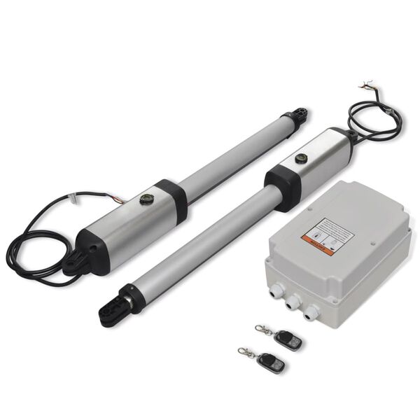 vidaXL Ensemble d'ouvre-porte battant 50 W 200 kg