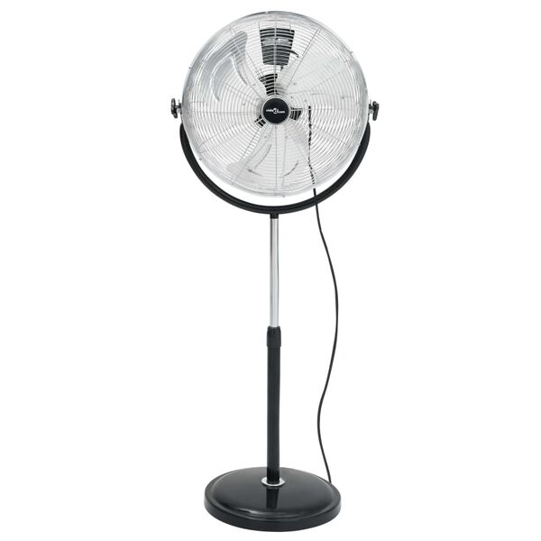 vidaXL Ventilateur sur pied avec t&ecirc;te inclinable 3 vitesses 45 cm 100W