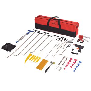 vidaXL Kit de d&eacute;bosselage sans peinture 50 pi&egrave;ces Acier inoxydable