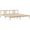 vidaXL Lit biblioth&egrave;que sans matelas 180x200 cm bois massif de pin