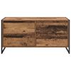 vidaXL Meuble TV Bois Ancien 100 x 36 x 49.5 cm Bois d'ing&eacute;nierie