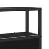 vidaXL Tête de lit de rangement Chêne noir 100 cm Bois d'ingénierie