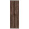 vidaXL Buffet haut chêne marron 60x35x180 cm bois d'ingénierie