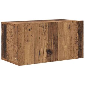 vidaXL Ensemble meuble TV Marron 60 x 30 x 30 cm Bois d'ing&eacute;nierie