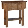 vidaXL Table console bois de r&eacute;cup&eacute;ration m&eacute;lang&eacute; 80x35x80 cm