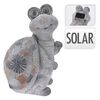 ProGarden D&eacute;coration tortue avec lampe solaire Oxyde de magn&eacute;sium