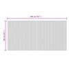 vidaXL Tapis rectangulaire marron 100x200 cm bambou