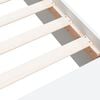 vidaXL Cadre de lit sans matelas blanc 160x200 cm
