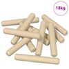 vidaXL Chevilles en bois 12000 pi&egrave;ces Marron Bois massif