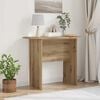 vidaXL Table console Ch&ecirc;ne artisanal 93 x 40 x 75 cm Bois d'ing&eacute;nierie