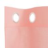 vidaXL Rideaux en voile avec œillets 2 pcs rose 140 x 300 cm