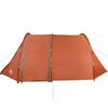 vidaXL Tente de camping tunnel 4 personnes gris et orange imperm&eacute;able