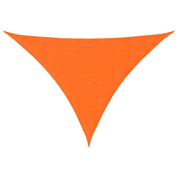 vidaXL Voile de parasol Tissu Oxford triangulaire 5x6x6 m orange