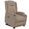 vidaXL Fauteuil Cappuccino Similicuir