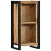 vidaXL Cabinet de chevet avec &eacute;tag&egrave;re Marron Bois de manguier massif