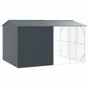 vidaXL Cage pour oiseaux Anthracite 430 x 310 x 247 cm Acier galvanisé