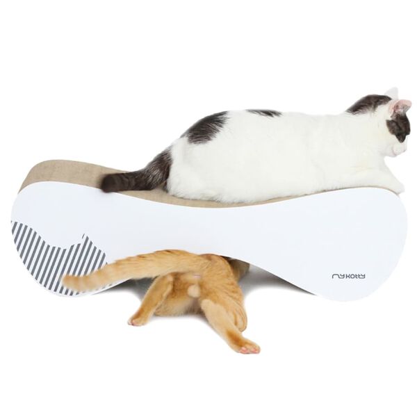 MyKotty Griffoir pour chats VIGO 71 x 25 x 21 cm Blanc 3084